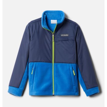 Columbia Jas Jongens, Steens Mountain Overlay Fleece LichtIndigo Donkerblauw, 94ZQUBVYS